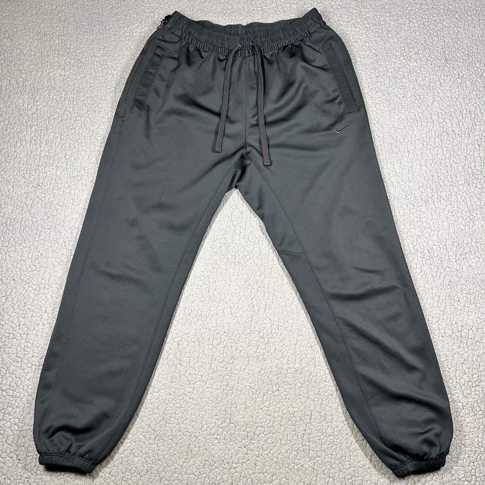 Nike Joggers Mens L Dri-Fit CK6575-010 Tapered Active Black Gorpcore